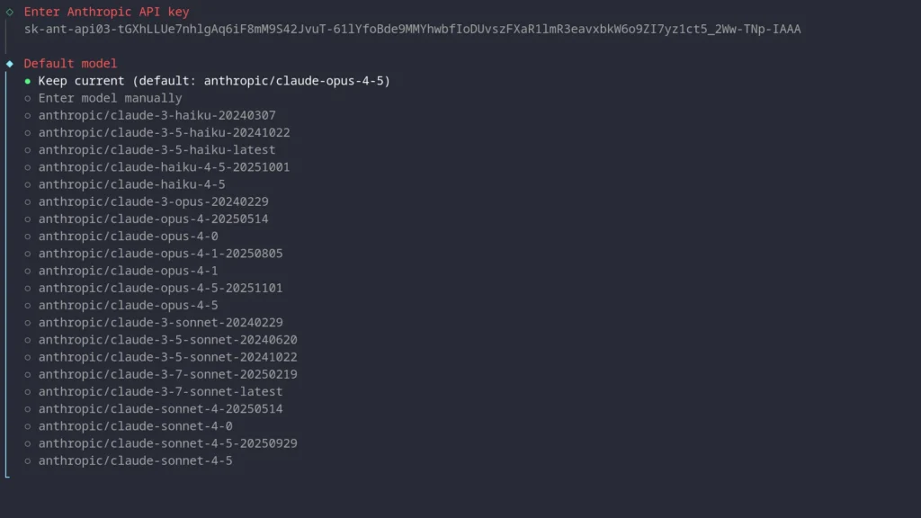 Openclaw Default