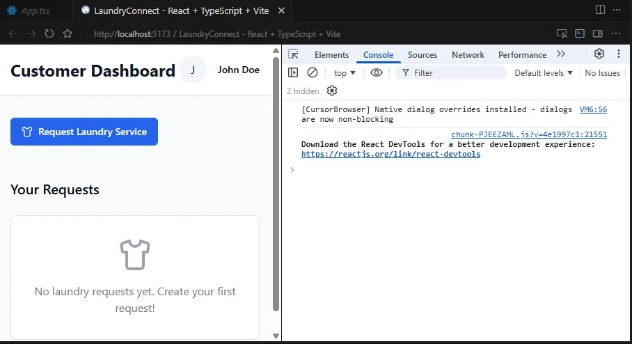 Browser Console
